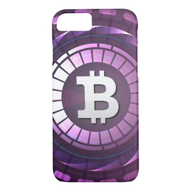 Funda De Case-Mate Para iPhone Logo de Bitcoin (Reverso)