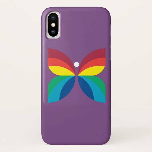 Funda De Case-Mate Para iPhone Logo de CBC 1966 (Reverso)