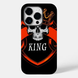 Funda Para iPhone 14 Pro De Case-Mate Logo de Edgy Skull para iPhone 14 Pro Max - Unleas