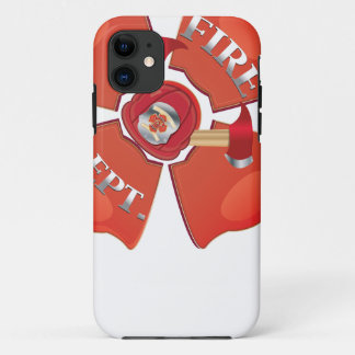 Funda Para iPhone 11 Logo De Fire Dept