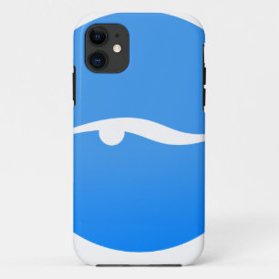 Funda Para iPhone 11 Logo de natación en camiseta