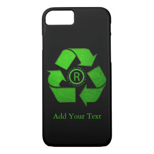 Funda Para iPhone 8/7 Logo de reciclaje de Shirley Taylor