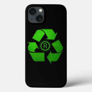 Funda Para iPhone 13 Logo de reciclaje de Shirley Taylor