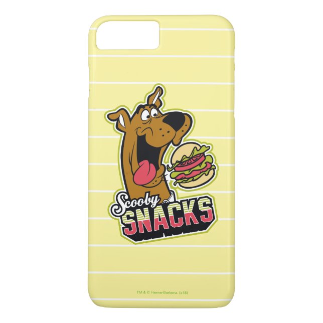 Funda De Case-Mate Para iPhone Logo de Scooby-Doo "Snacks Scooby" (Reverso)