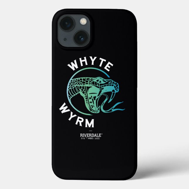 Funda De Case-Mate Para iPhone Logo de Whyte Wyrm (Reverso)