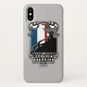 Funda Para iPhone X Logo del Ministère des Affaires Magiques de la Fra