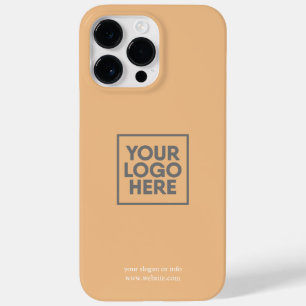 Funda Para iPhone 14 Pro Max De Case-Mate Logo Empresa empresarial Minimalista en el pasad
