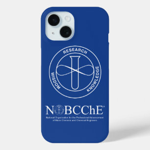 Funda Para iPhone 15 Logo en blanco NOBCChE