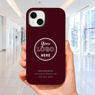 Funda Para iPhone 14 De Case-Mate Logo Minimalista de promoción de marca profesional