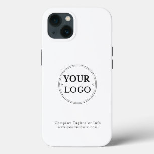 Funda Para iPhone 13 Logotipo comercial Minimalista moderno