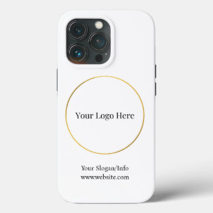 Funda Para iPhone 13 Pro Logotipo comercial Plantilla de empresa moderna