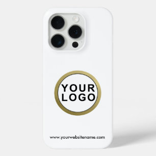 Funda Para iPhone 15 Pro Logotipo comercial Simple moderno