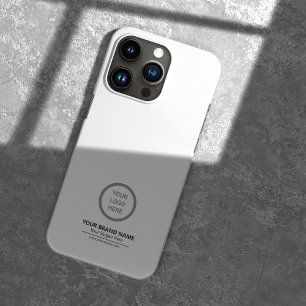 Funda Para iPhone 15 Pro Max Logotipo corporativo de Personalizado moderno mini