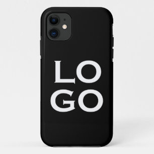 Funda Para iPhone 11 Logotipo de empresa o Personalizado comercial en n