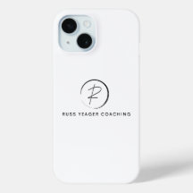 Logotipo de firma de coaching de Russ Yeager