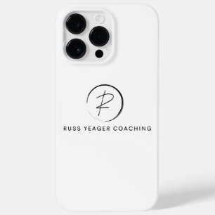 Funda Para iPhone 14 Pro Max De Case-Mate Logotipo de firma de coaching de Russ Yeager