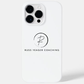 Funda Para iPhone 14 Pro Max De Case-Mate Logotipo de firma de coaching de Russ Yeager