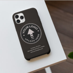 Funda Para iPhone 15 Pro Logotipo de la Compañía de Negocios minimalista Ne