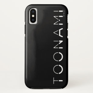 Funda Para iPhone XS Logotipo de letra dividida de toonami