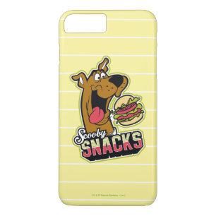 Funda Para iPhone 8 Plus/7 Plus Logotipo de los bocados de Scooby-Doo "Scooby"