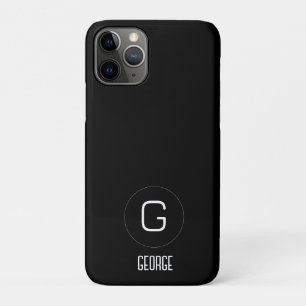 Funda Para iPhone 11 Pro logotipo de nombre personal de personalizable