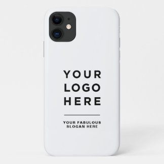 Funda Para iPhone 11 Logotipo de personalizado Texto Casos de iPhone de