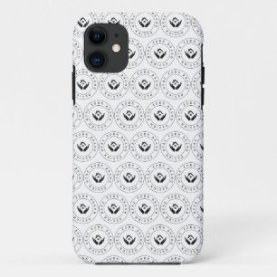 Funda Para iPhone 11 Logotipo editable de estilista moderno