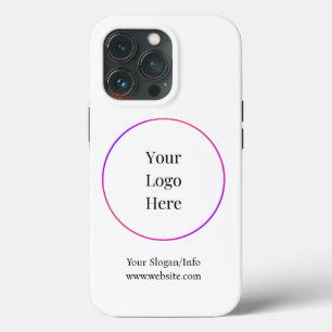 Funda Para iPhone 13 Pro Logotipo empresarial Plantilla de empresa modern