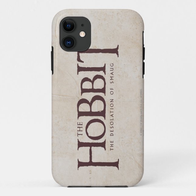 Funda De Case-Mate Para iPhone Logotipo Hobbit - Oscuro (Reverso)