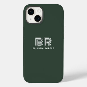 Funda Para iPhone 14 De Case-Mate Logotipo moderno de promoción de marca en monogram