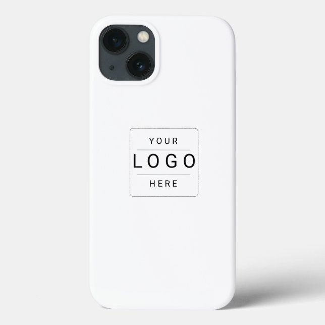 Funda De Case-Mate Para iPhone Logotipo personalizado (Reverso)