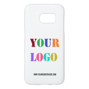 Funda Para Samsung Galaxy S7 Logotipo personalizado y estuche para iPhone de su