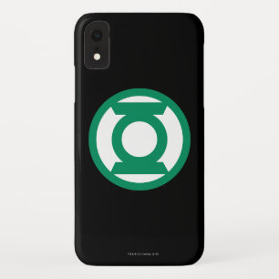 Funda Para iPhone XR Logotipo verde de la linterna