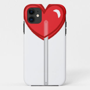 Funda Para iPhone 11 lollismo de corazón rojo