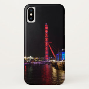 X London Eye iPhone X, Funda para teléfono Barely Th