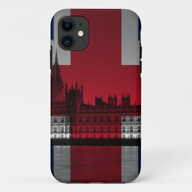 Funda De Case-Mate Para iPhone London Union Jack (Reverso)