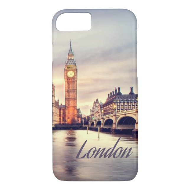 Funda De Case-Mate Para iPhone Londres Inglaterra Big Ben (Reverso)