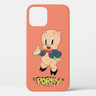 Funda Para iPhone 12 LOONEY TUNES™ Retro Laughs   Cerdo porky