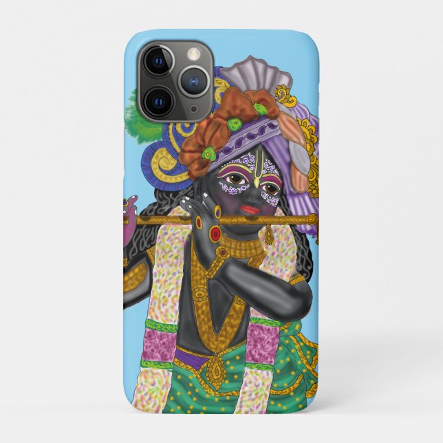 Funda De Case-Mate Para iPhone Lord Krishna Phone Cover (Reverso)