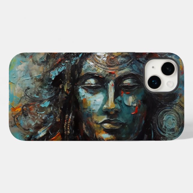 Funda De Case-Mate Para iPhone lord shiva (Reverso (Horizontal))