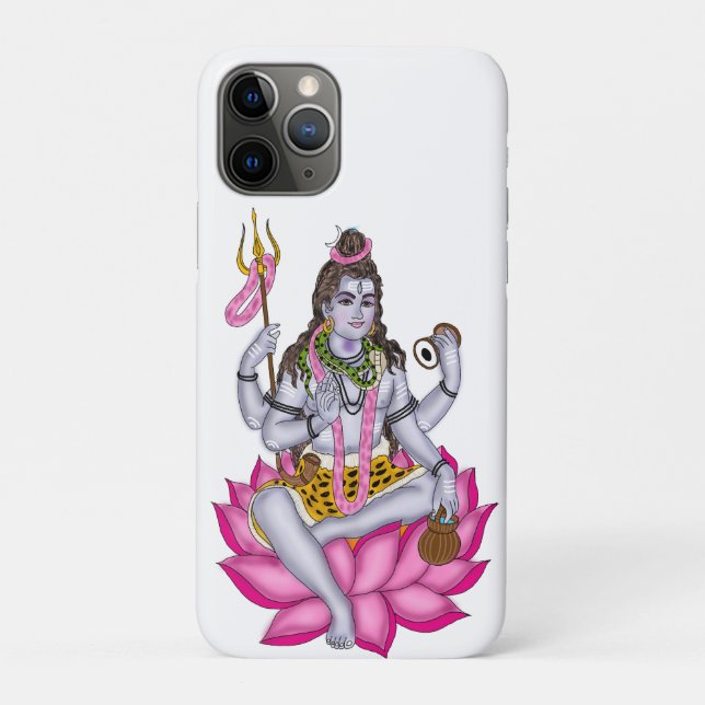 Funda De Case-Mate Para iPhone Lord Shiva Phone Cover (Reverso)