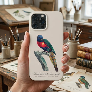 Funda Para iPhone 13 Pro Max Loricito Arcoíris Macho, Trichoglossus Moluccanus