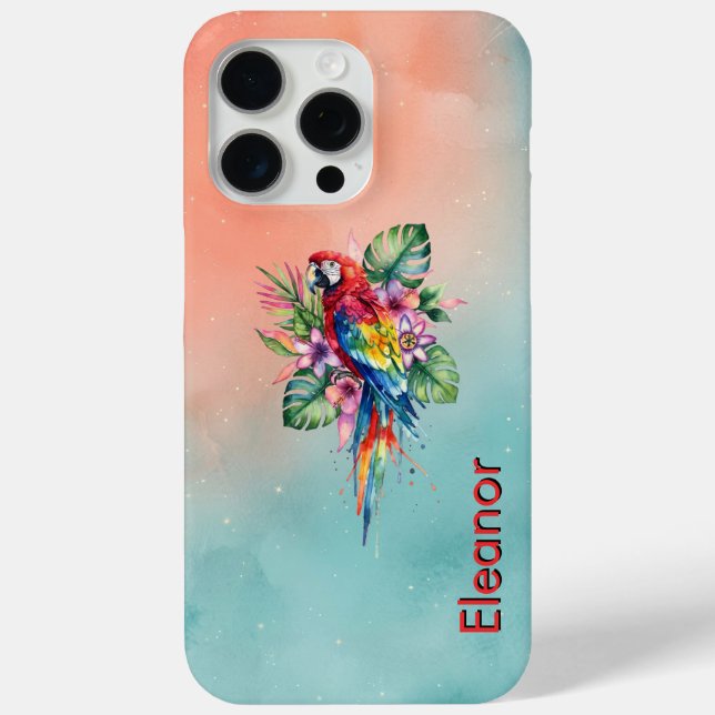 Funda De Case-Mate Para iPhone Loro (Reverso )