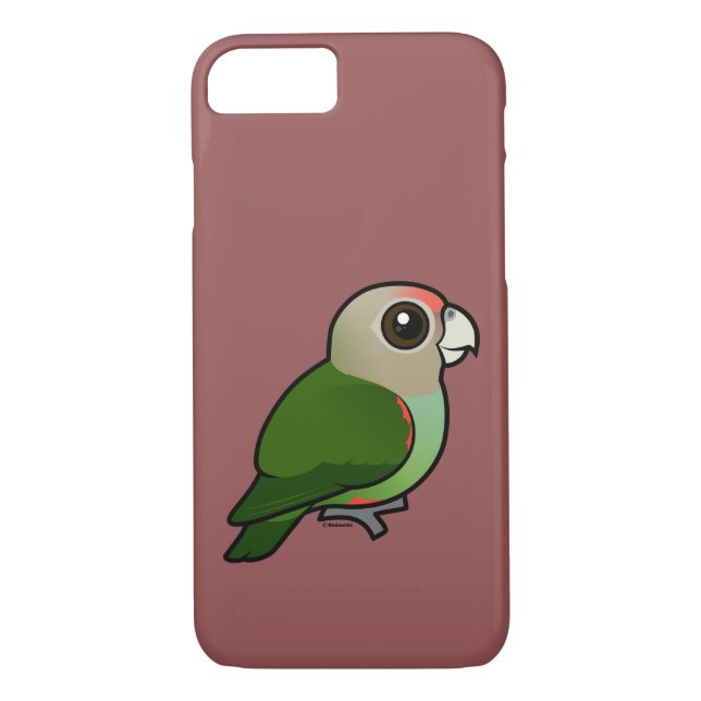 Funda De Case-Mate Para iPhone Loro del cabo de Birdorable (Reverso)
