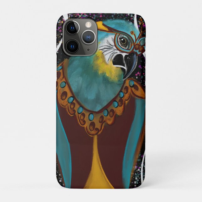 FUNDA DE Case-Mate PARA iPhone LOROS DE FIESTA       (Reverso)
