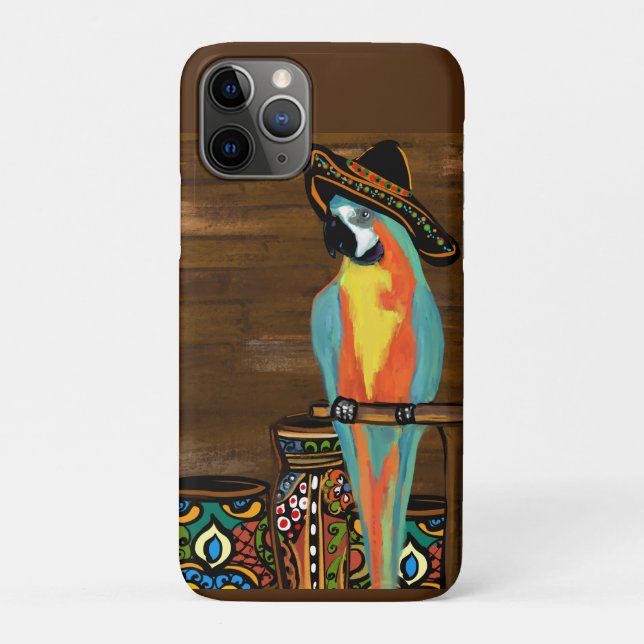 FUNDA DE Case-Mate PARA iPhone LOROS DE FIESTA     (Reverso)
