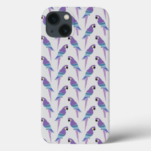 Funda Para iPhone 13 Loros púrpuras
