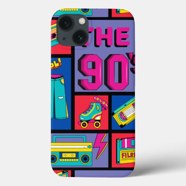 Funda De Case-Mate Para iPhone Los 90  (Reverso)