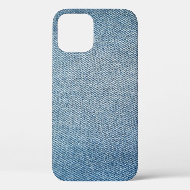 Funda De Case-Mate Para iPhone Los ácidos lavan los vaqueros azules, denim textur (Reverso )