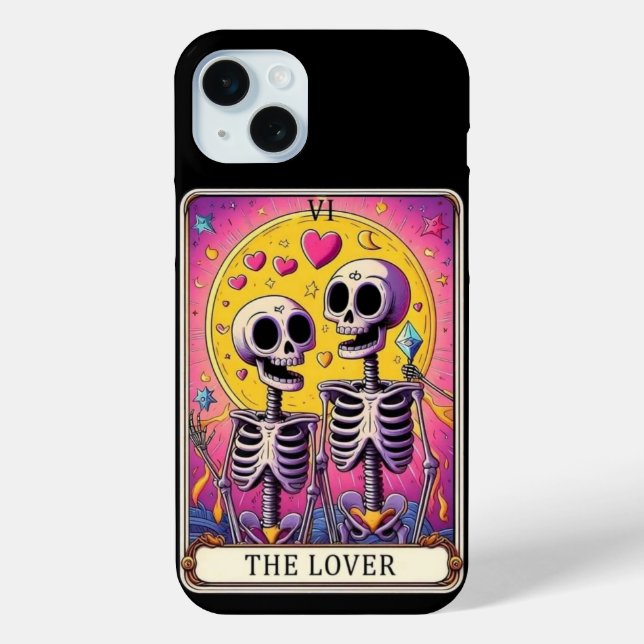 Funda De Case-Mate Para iPhone Los amantes (Reverso )